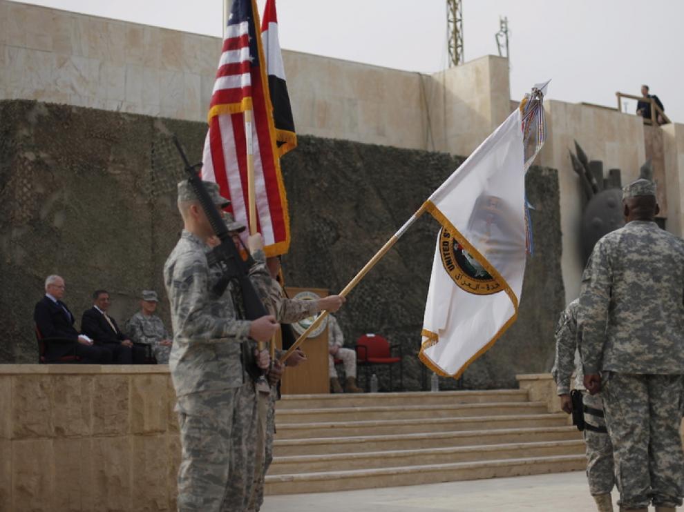 Ceremonia de entrega de poder en Irak
