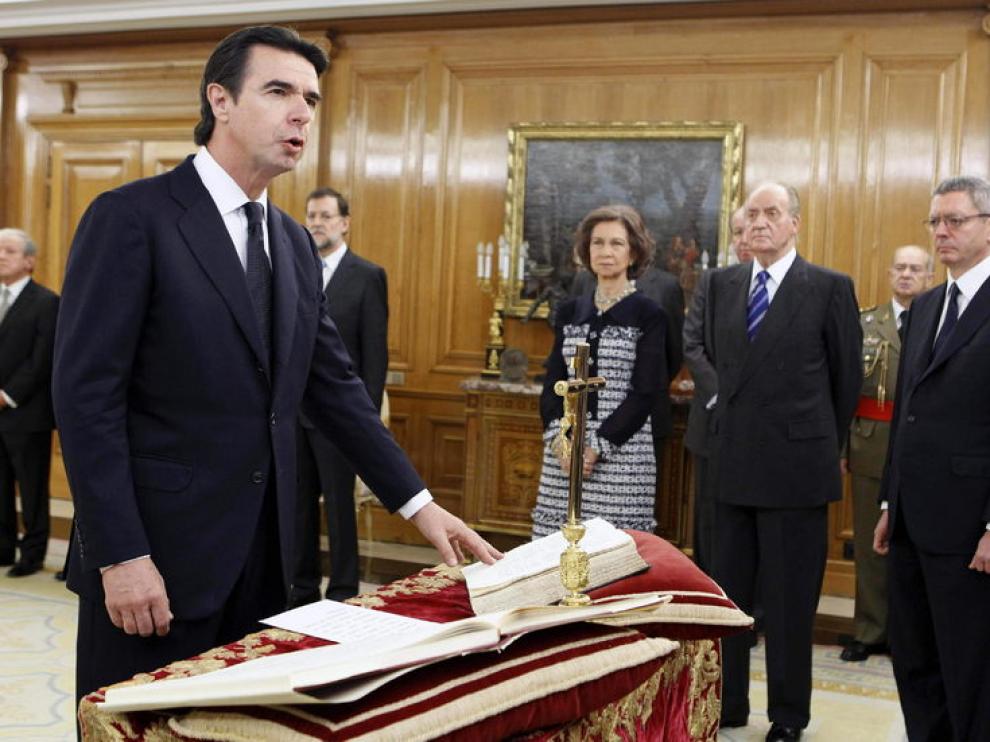 El nuevo ministro de Industria, Energía y Turismo, José Manuel Soria