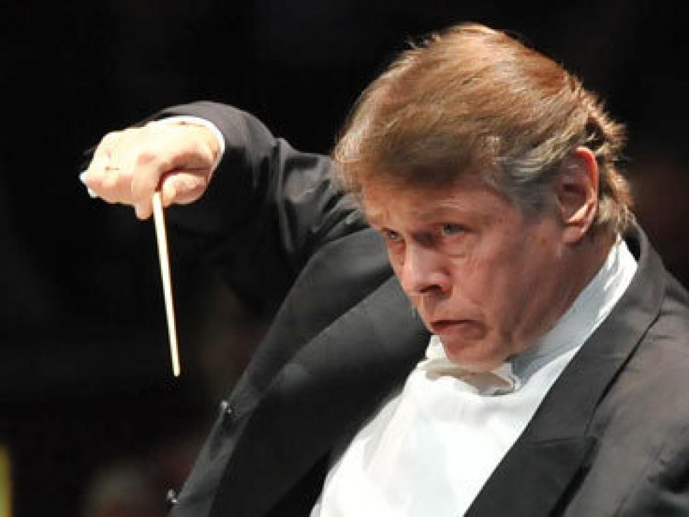 El director Mariss Jansons