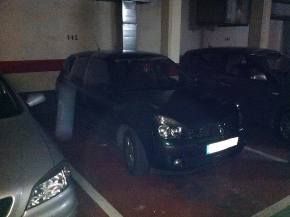 Uno de los coches robados