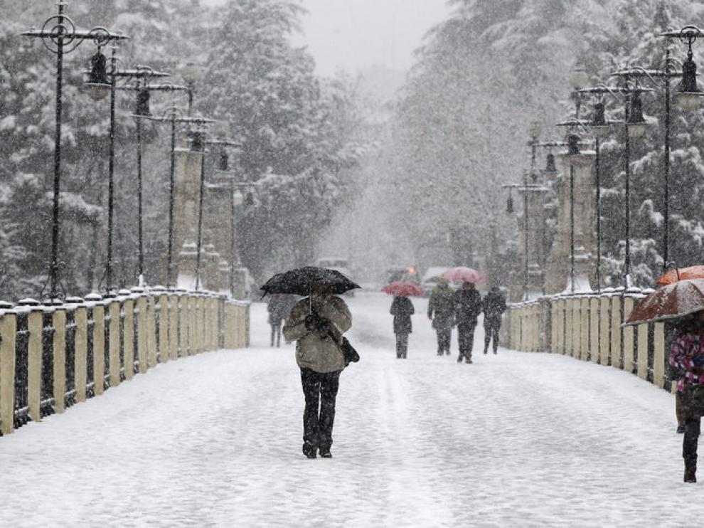 Nevada en Teruel