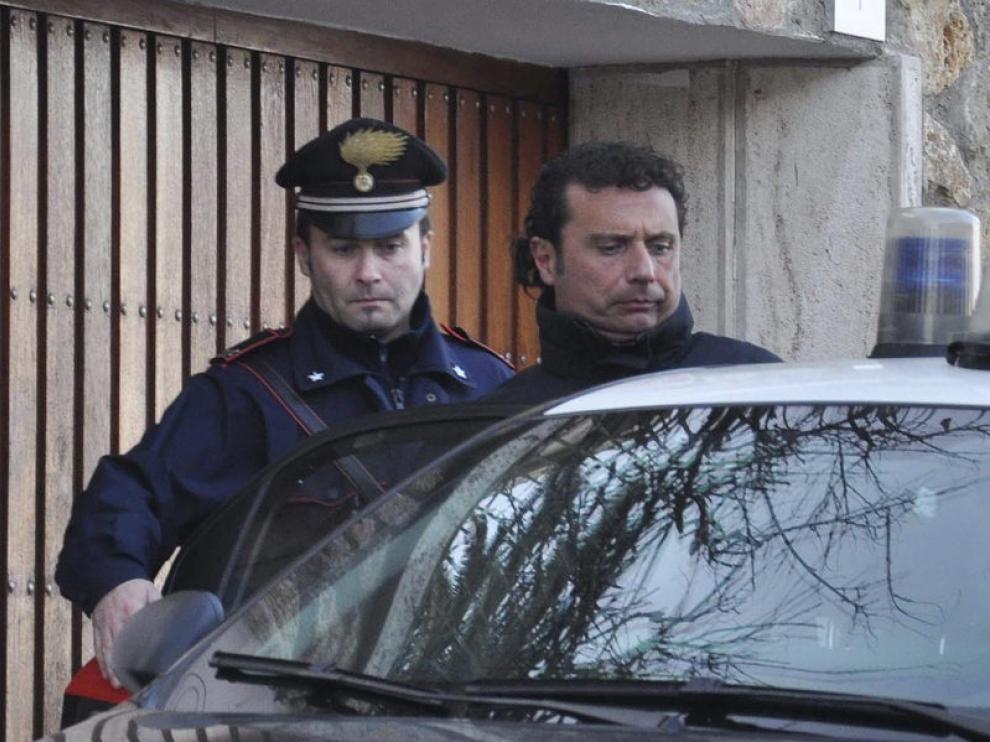 El capitán del crucero 'Costa Concordia', Francesco Schettino