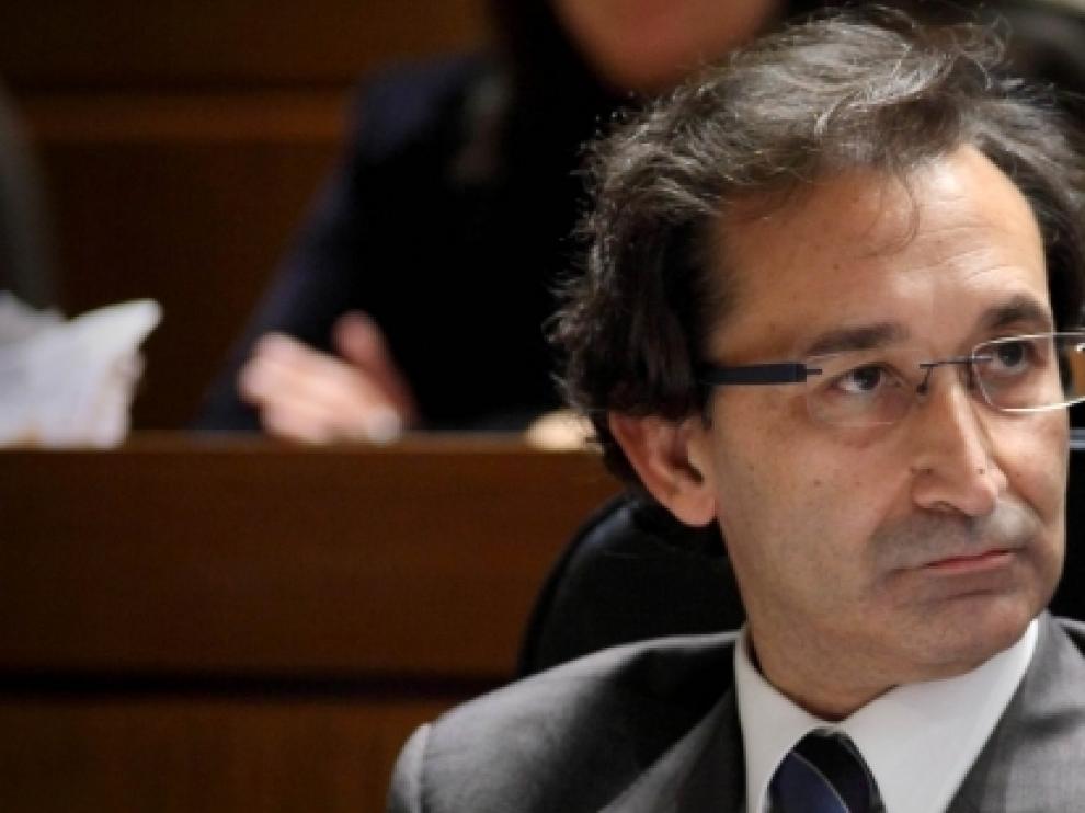 El consejero de Hacienda, José Luis Saz