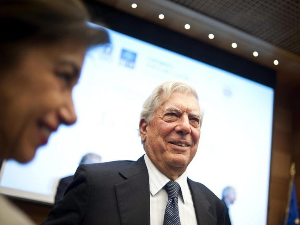Mario Vargas Llosa, este martes