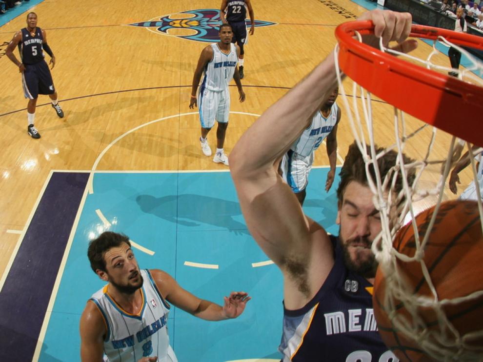 Marc Gasol, durante el encuentro