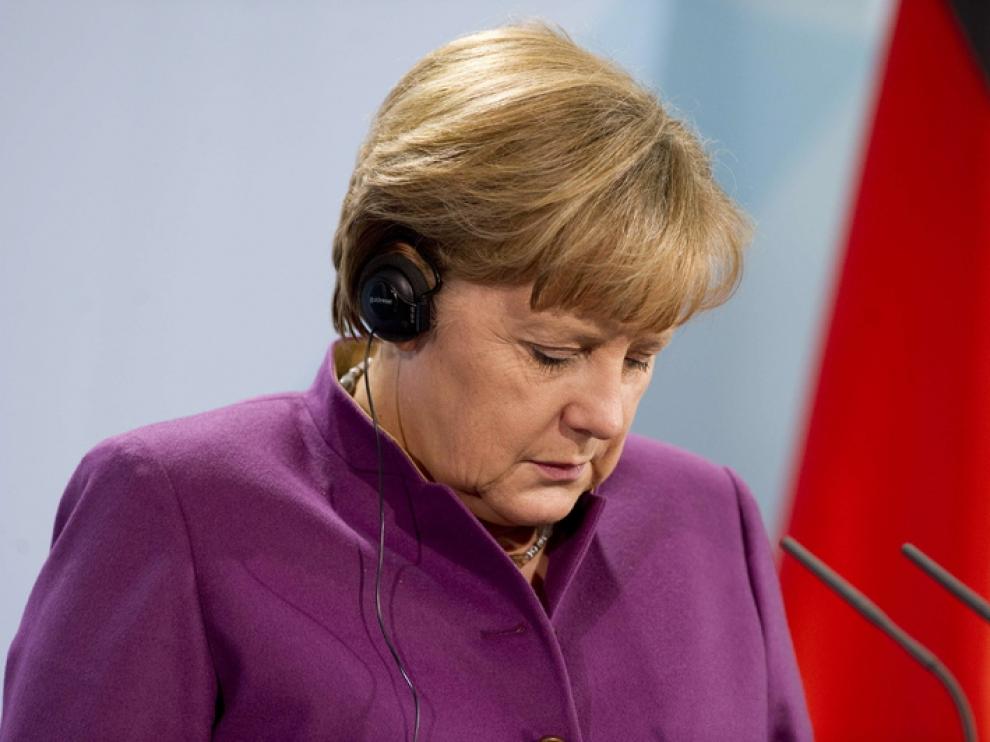 Merkel recibe a Lagarde