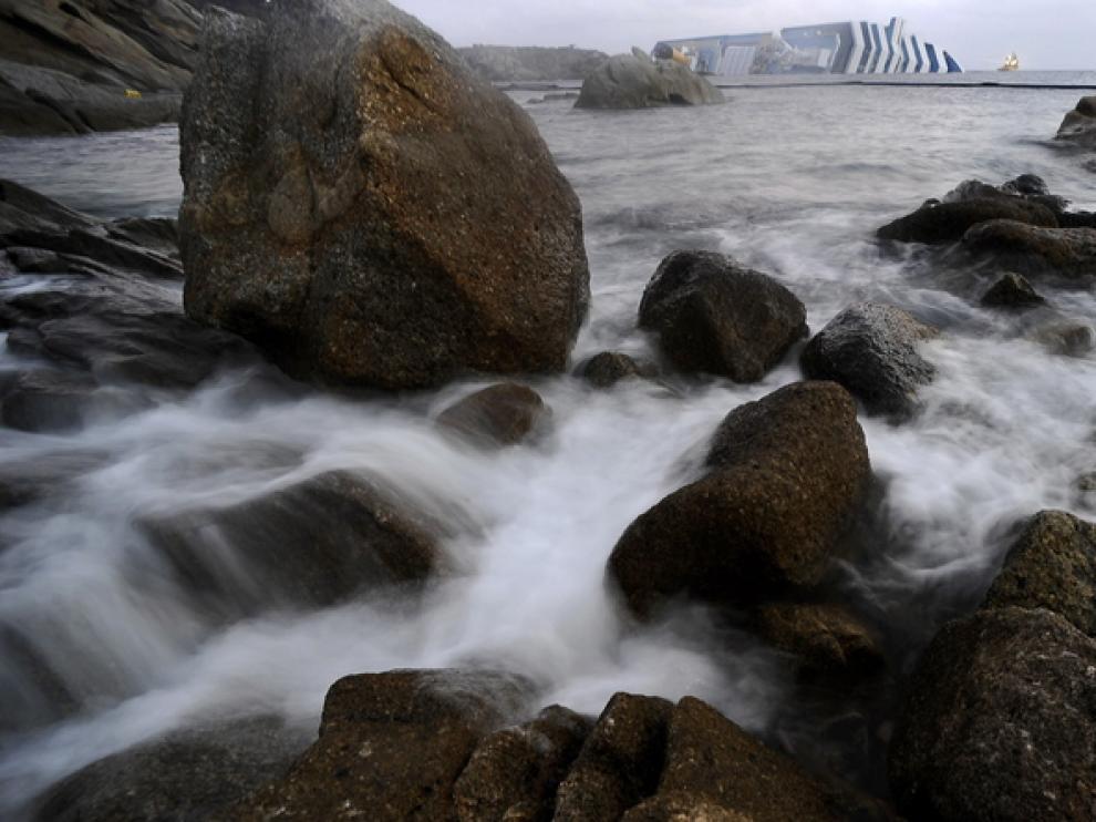 Imagen del Costa Concordia