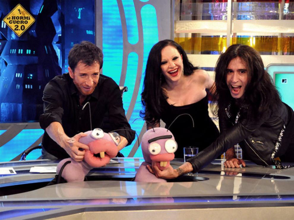 Mario Vaquerizo y Alaska visitaron este lunes El Hormiguero