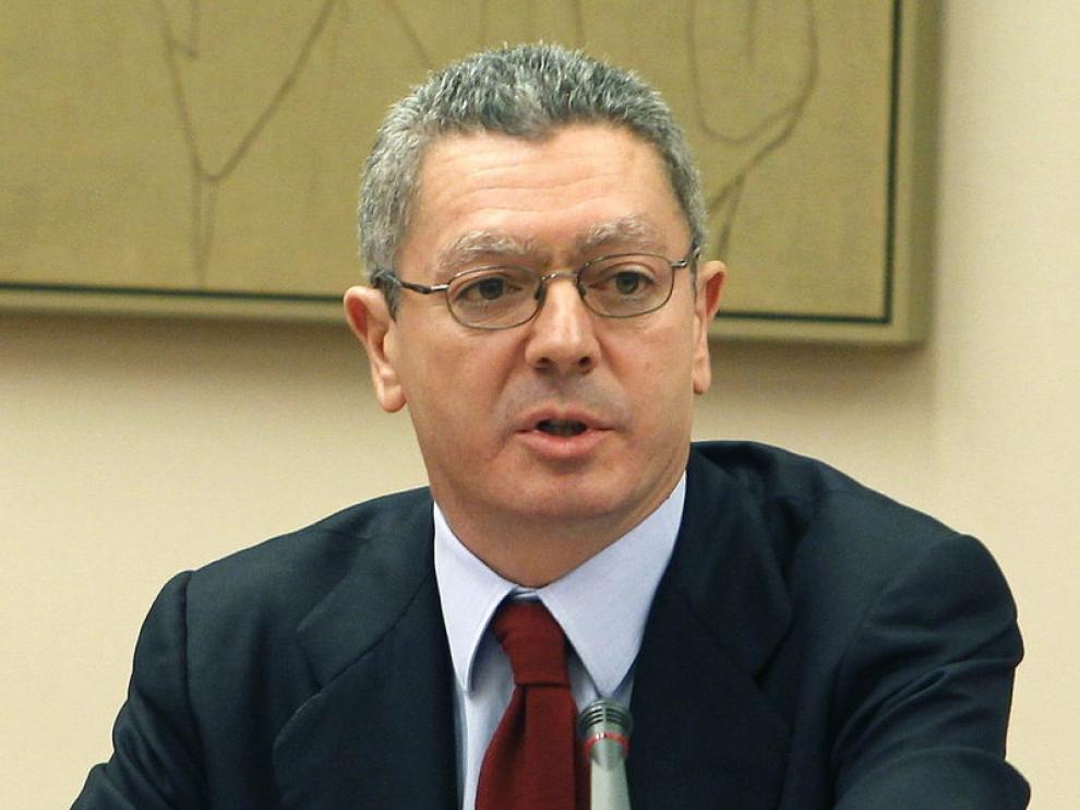 El ministro de Justicia, Alberto Ruiz-Gallardón