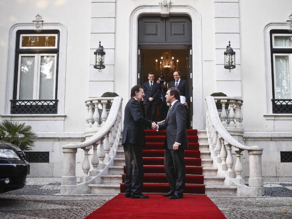 Visita a Lisboa de Mariano Rajoy