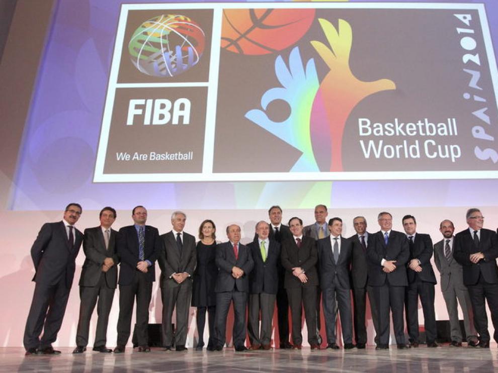Presentación del mundial de Baloncesto