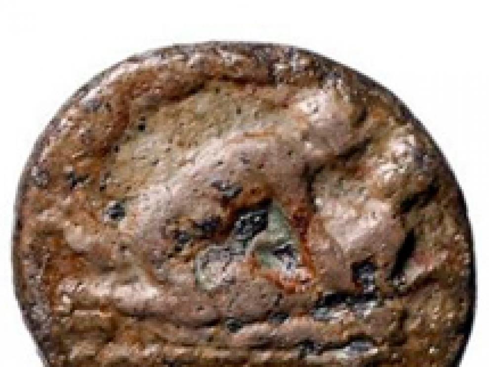 Moneda hallada en el Támesis