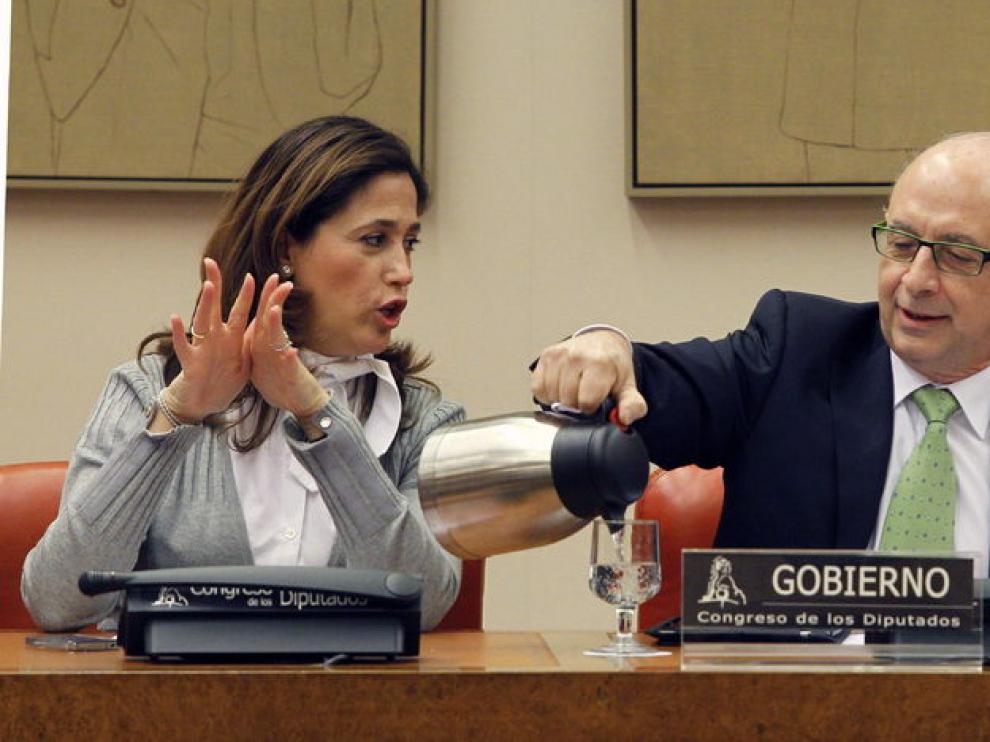 Cristóbal Montoro, ministro de Hacienda