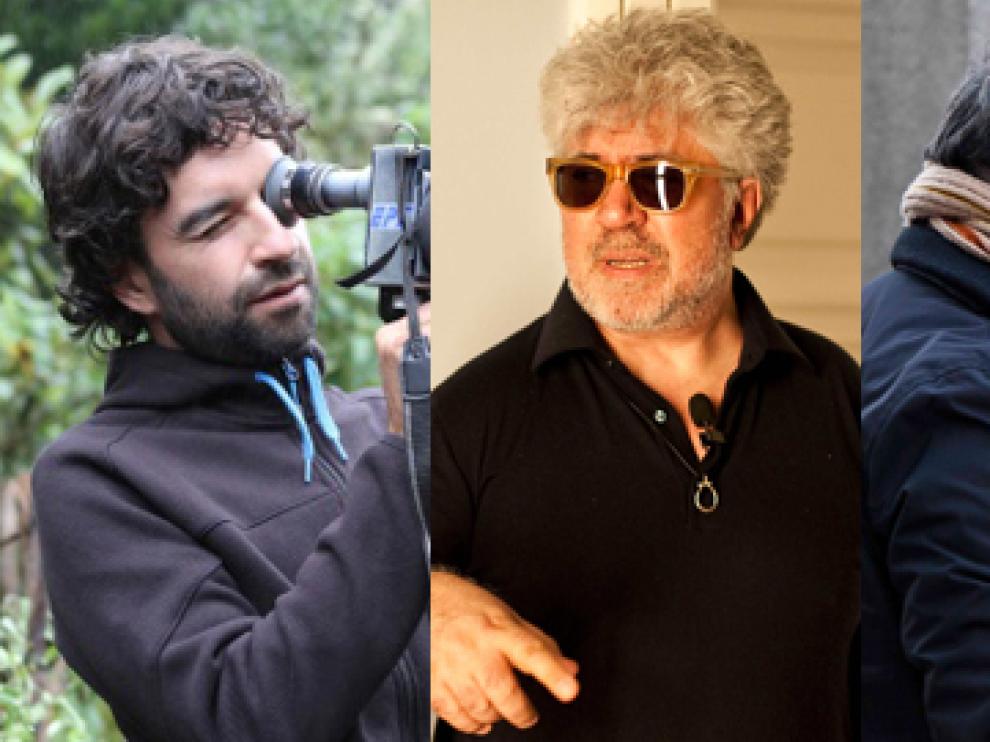 Mateo Gil, Pedro Almodóvar, Benito Zambrano y Enrique Urbizu.