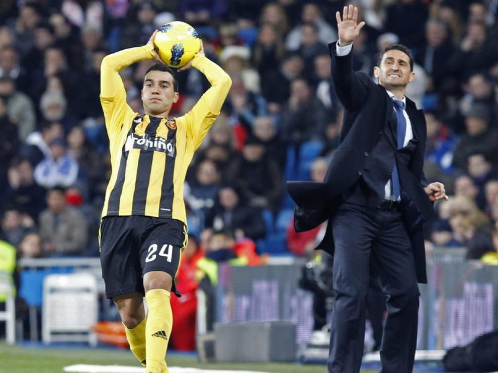 Partido contra el Real Madrid en el Bernabeu