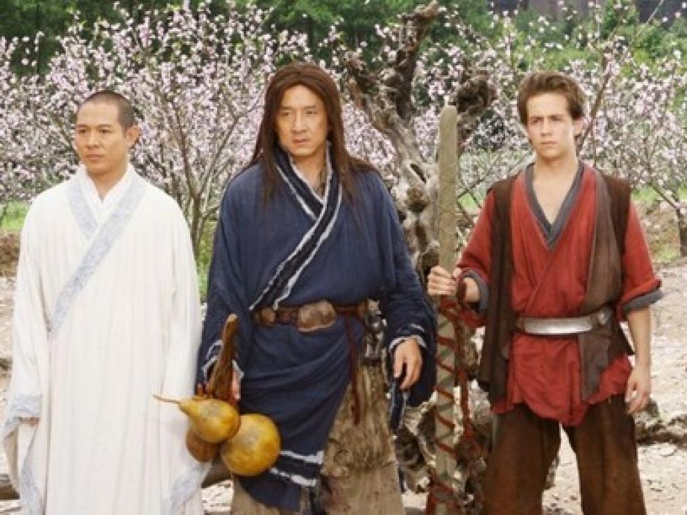 El Reino Prohibido, con Jet Li y Jackie Chan