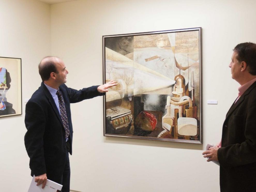 Imagen de la muestra de Pilar Burges en la Casa de los Morlanes