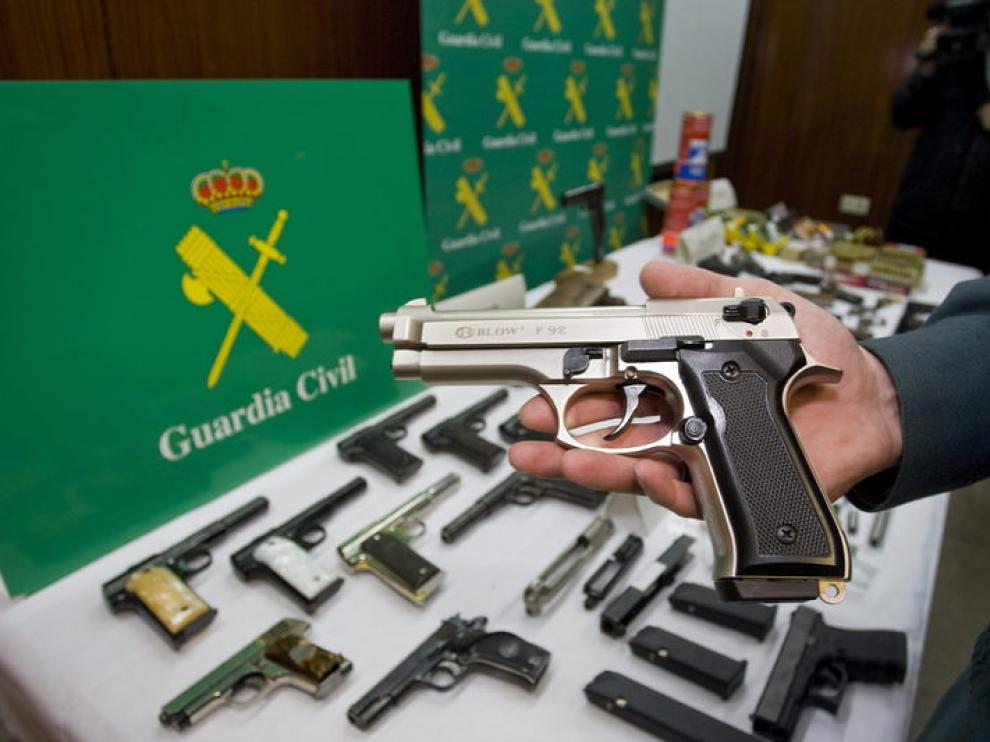 La Guardia Civil se encarga del control de armas