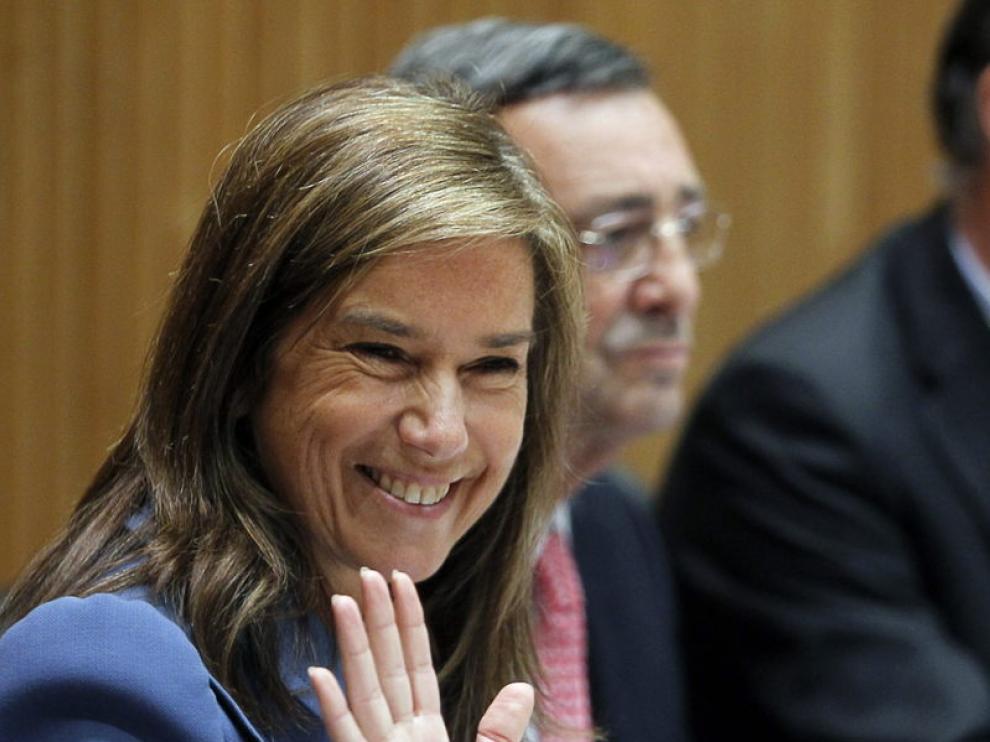 La ministra de Sanidad, Servicios Sociales e Igualdad, Ana Mato