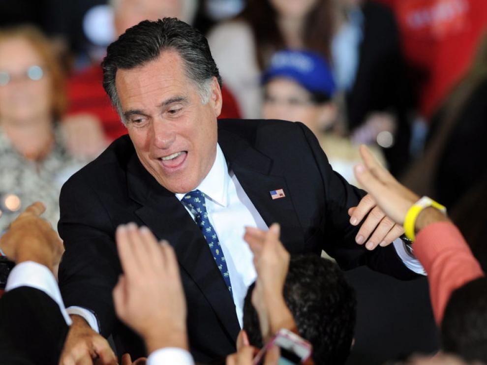 El ex gobernador de Massachusetts, Mitt Romney