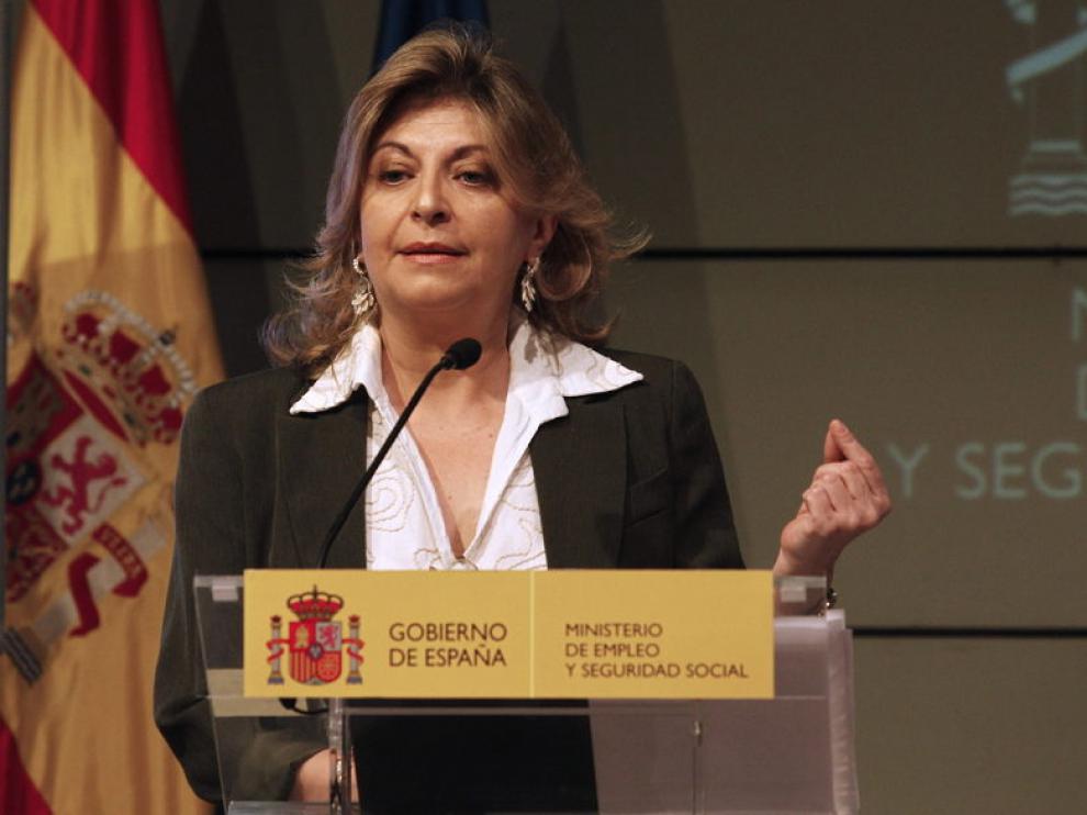 La secretaria de Estado de Empleo y Seguridad Social, Engracia Hidalgo