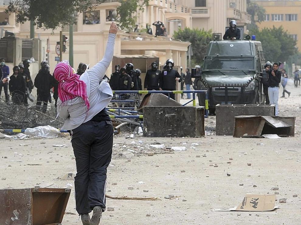 Enfrentamientos en El Cairo