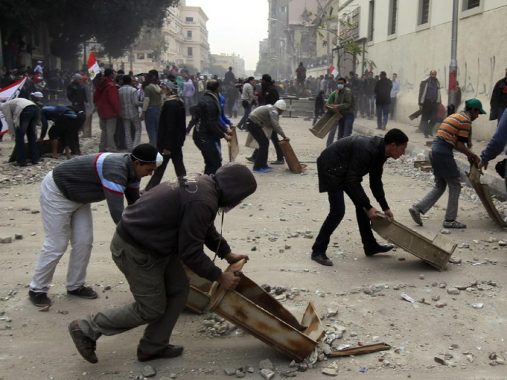 Enfrentamientos en las calles de El Cairo