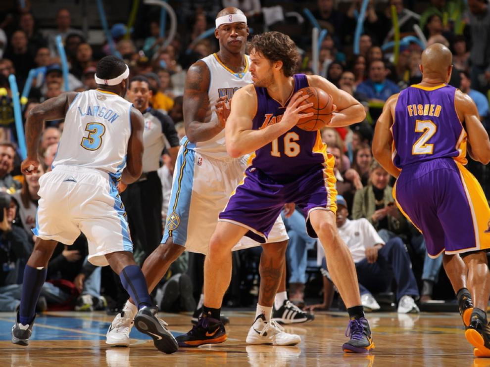Paul Gasol, durante el partido