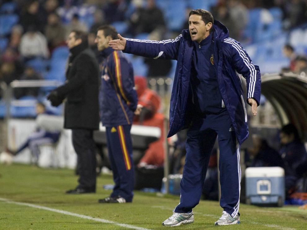 Imágenes del encuentro del Real Zaragoza y el Rayo Vallecano en La Romareda