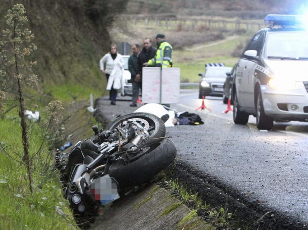 Accidente en Pontevedra