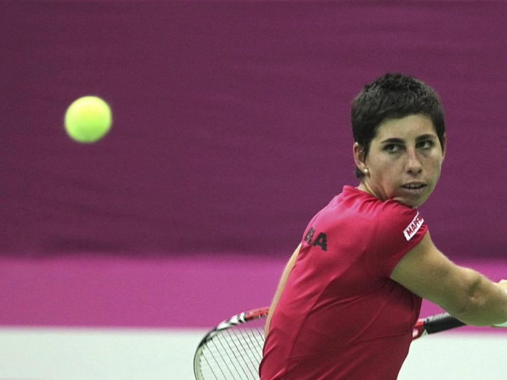 La tenista española Carla Suárez