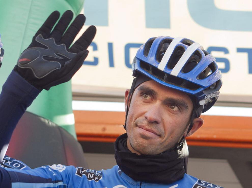 El ciclista madrileño Alberto Contador