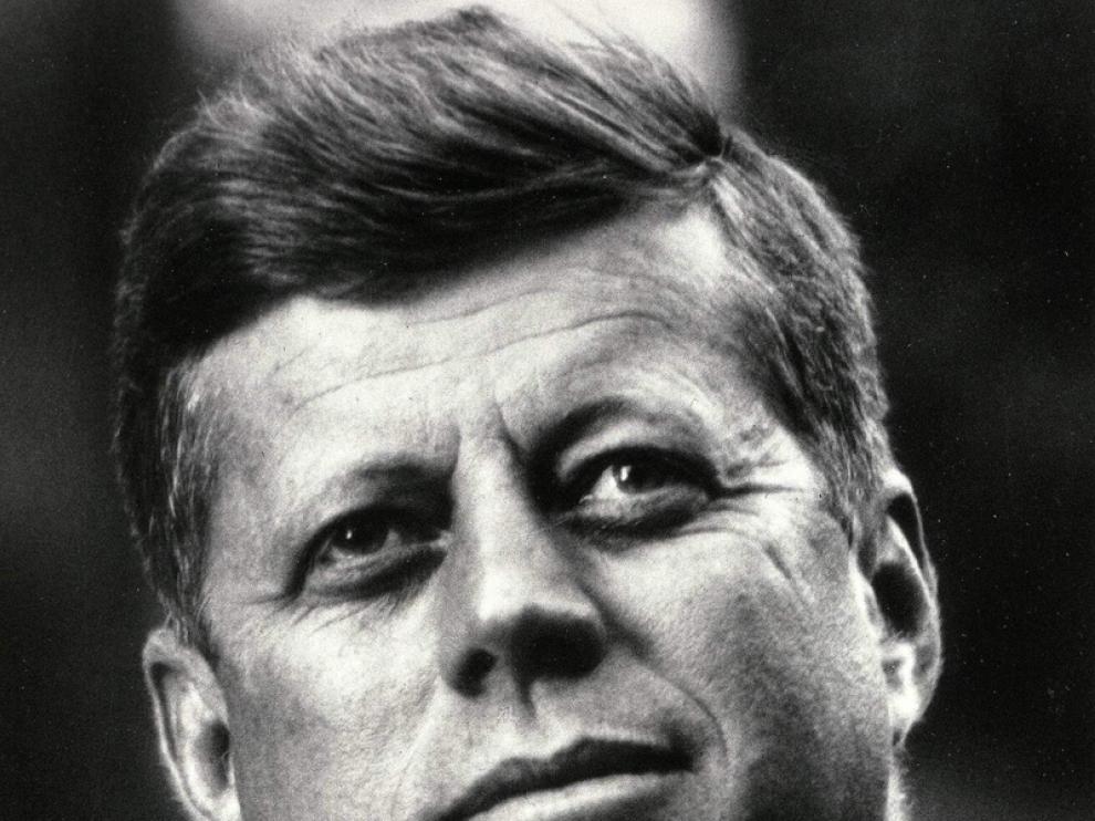 John F. Kennedy, imagen de archivo.