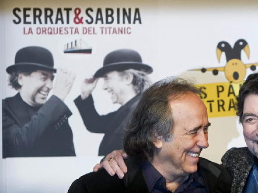 Joan Manuel Serrat y Joaquín Sabina