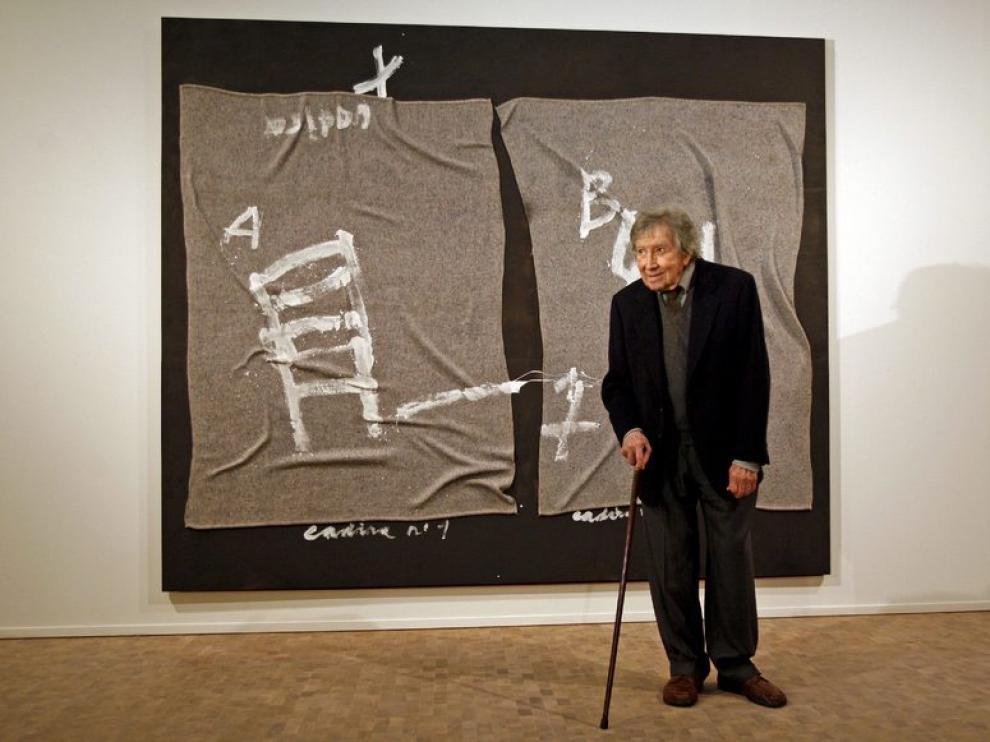 Tàpies en una imagen de archivo