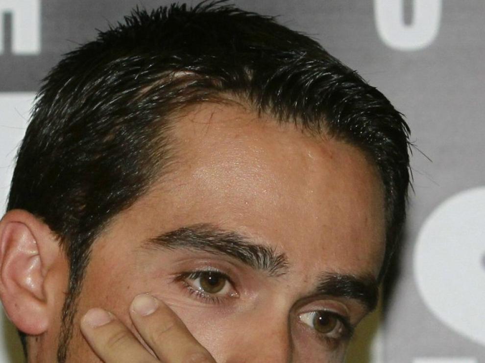Comparecencia de Alberto Contador