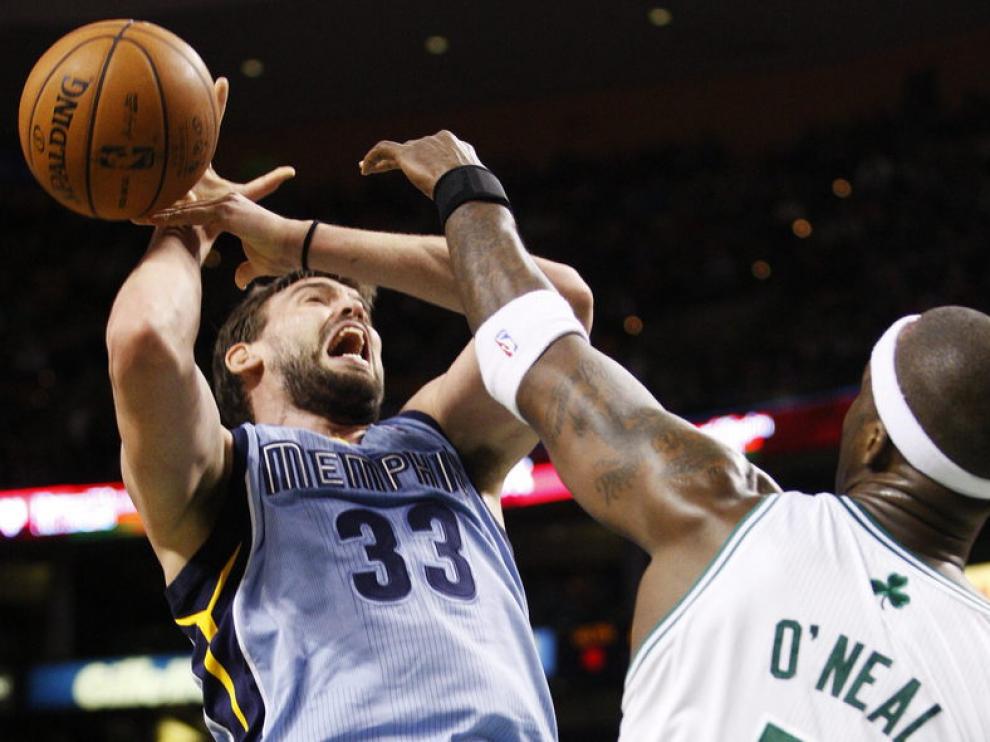 El jugador español de los Grizzlies de Memphis Marc Gasol