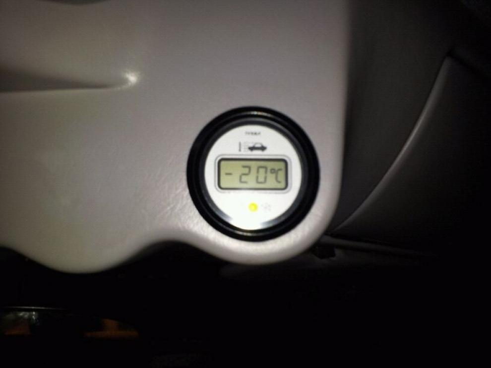 Los termómetros marcaban 20 grados bajo cero en Candanchú