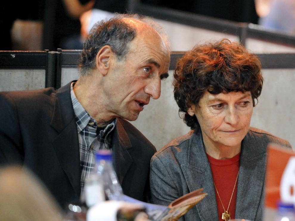 Jeannie Longo y su marido Patrice Ciprelli