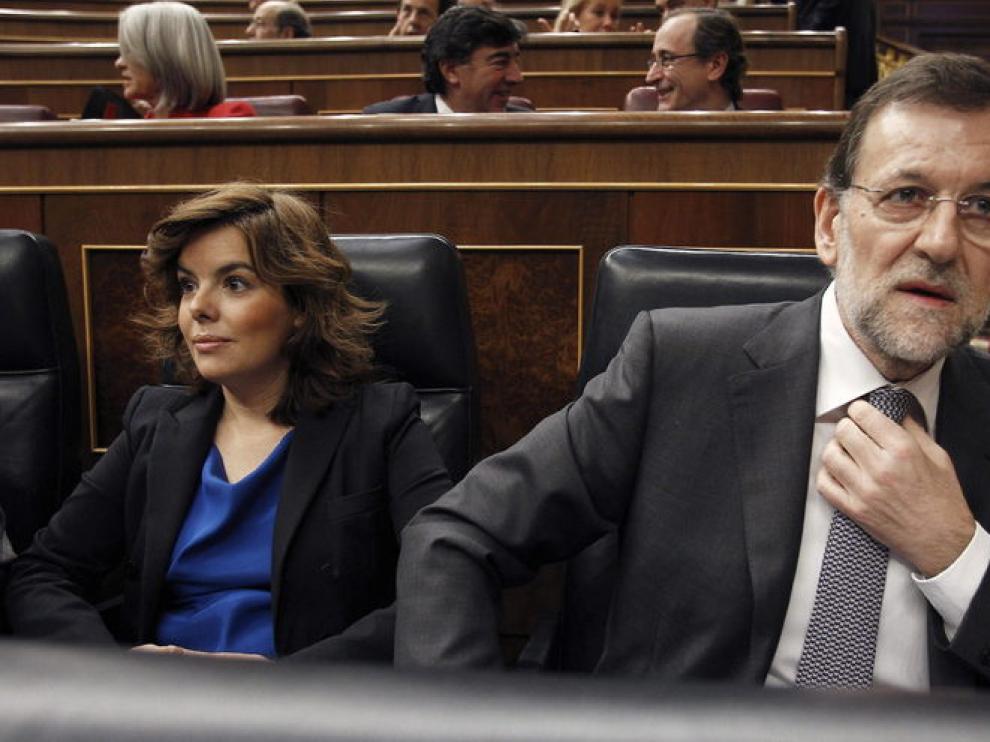 El presidente Rajoy en el Congreso