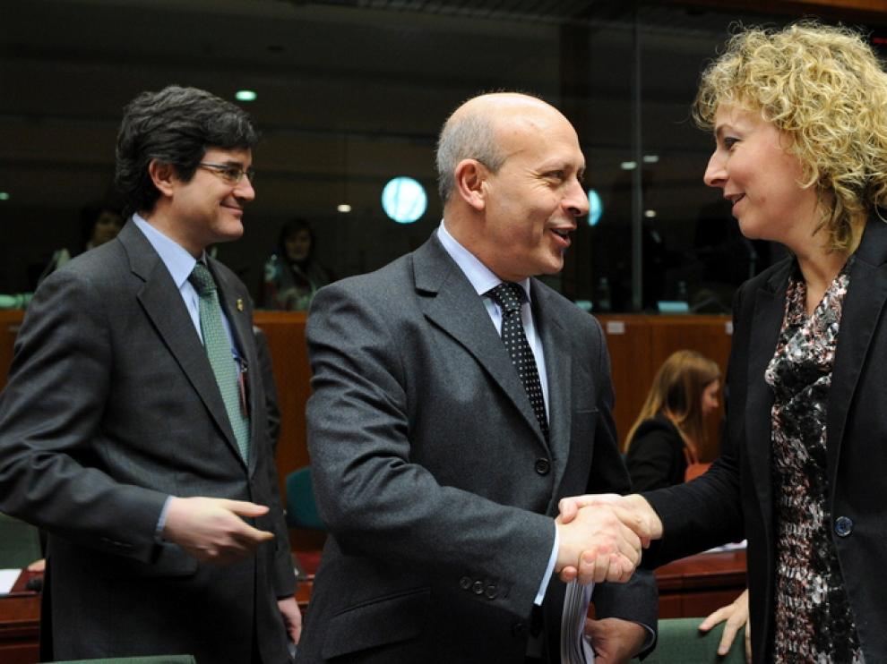 El ministro en Bruselas