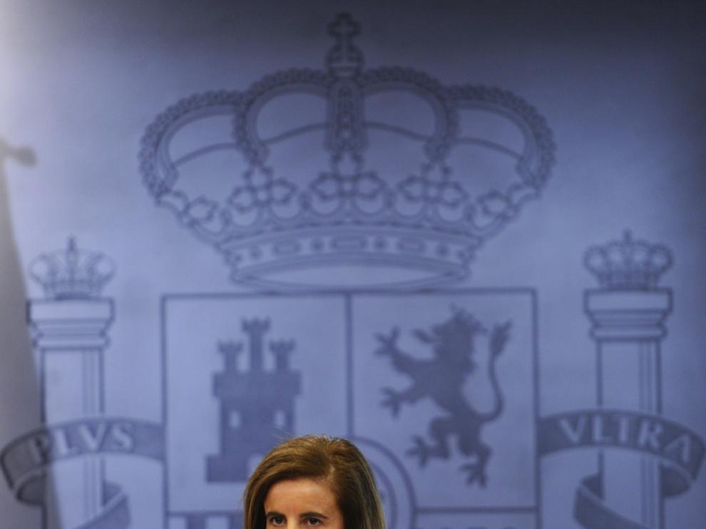 Ministra de Empleo y Seguridad Social, Fátima Báñez