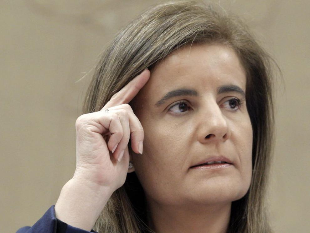 Ministra de Empleo y Seguridad Social, Fátima Báñez