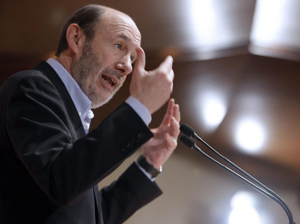 Rubalcaba critica la reforma laboral