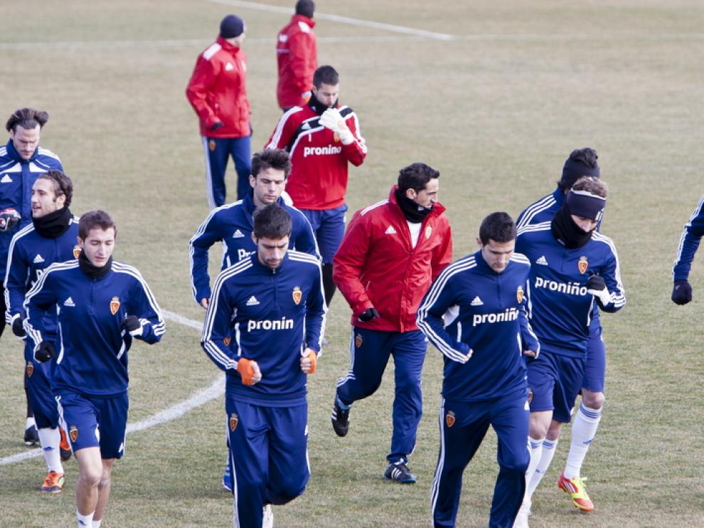 Entrenamiento del Real Zaragoza