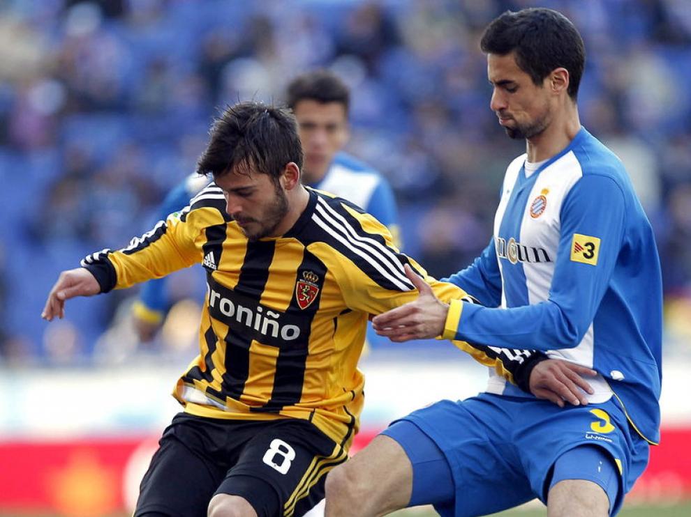 El centrocampista del Real Zaragoza Edu Oriol.