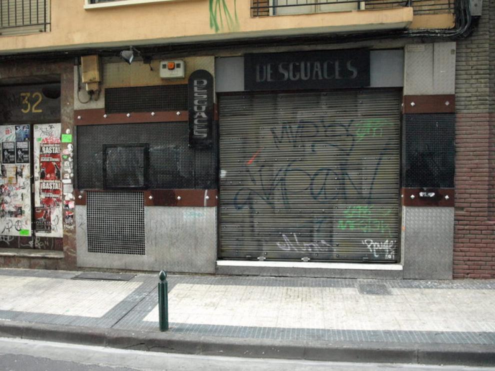 Fachada del local