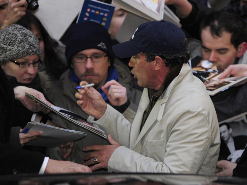 Antonio Banderas, este miércoles en Berlín
