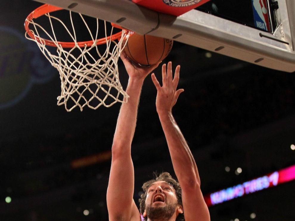 Pau Gasol durante el encuentro