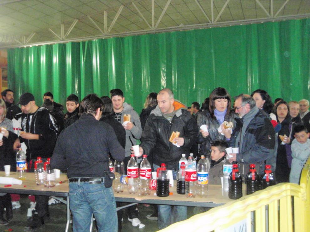 Miralbueno celebra su Jueves lardero desde hace ya 12 años